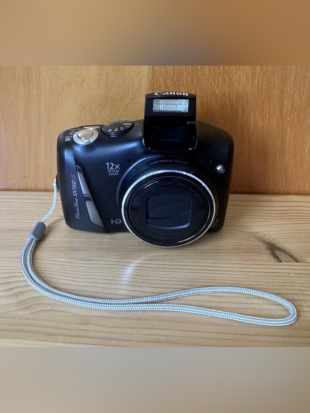 Canon PowerShot SX150 IS 14.1MP 12x Optical Zoom HD Video Digital Camera +8GB SD